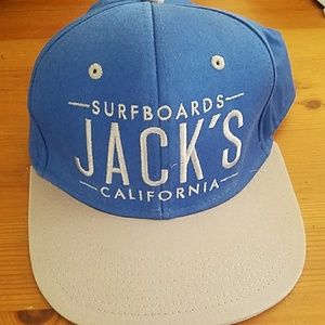 Blue Jack's surfboard hat